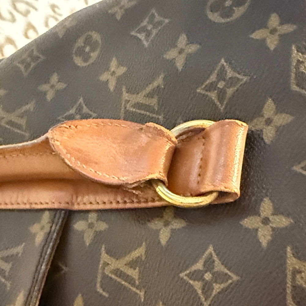 Elegant Brown Monogram Briefcase - Picture 8 of 8
